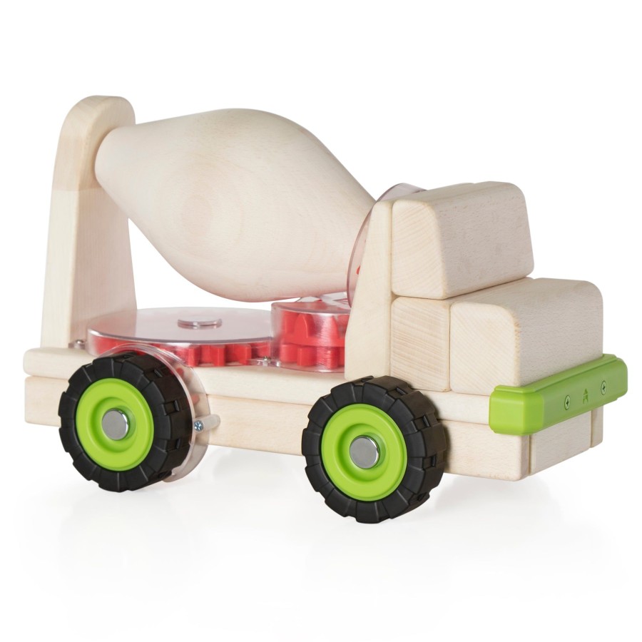 Educational Toys Guidecraft | Block Science - Big Cement Mixer Truck