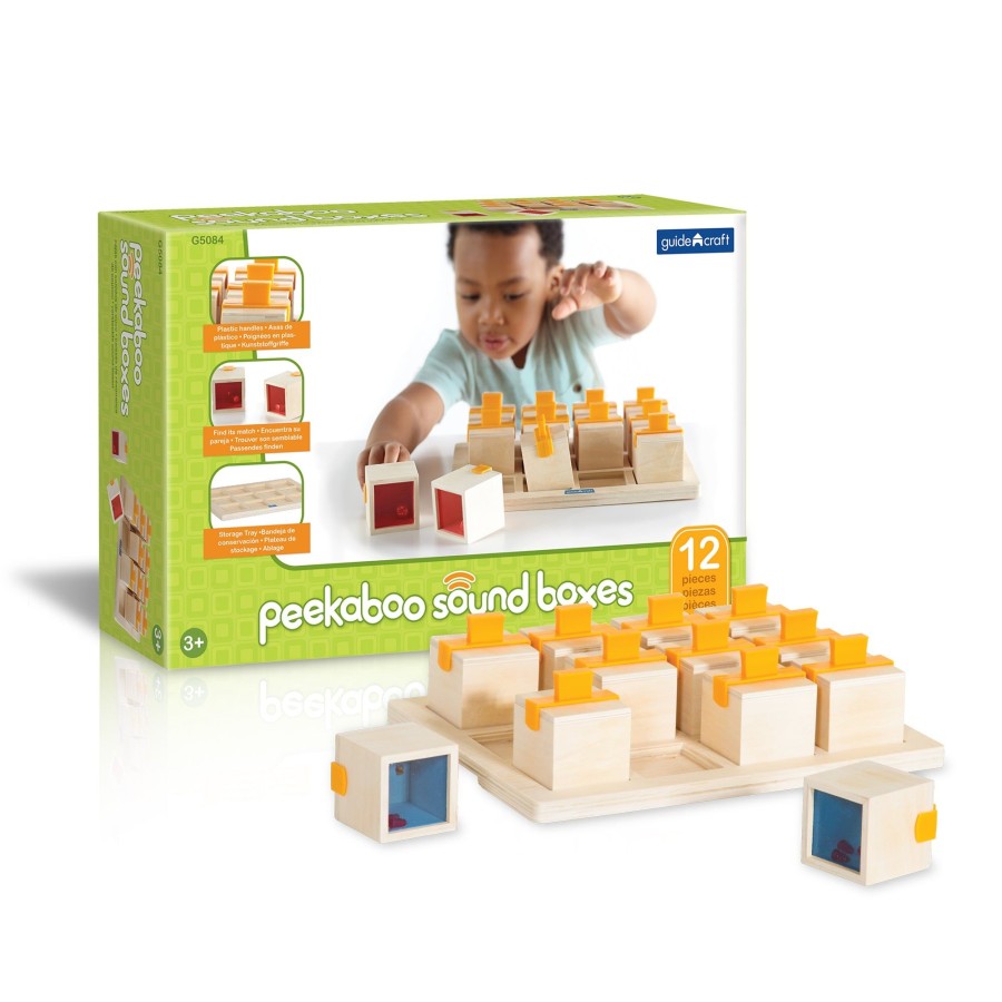 Educational Toys Guidecraft | Peekaboo Sound Boxes