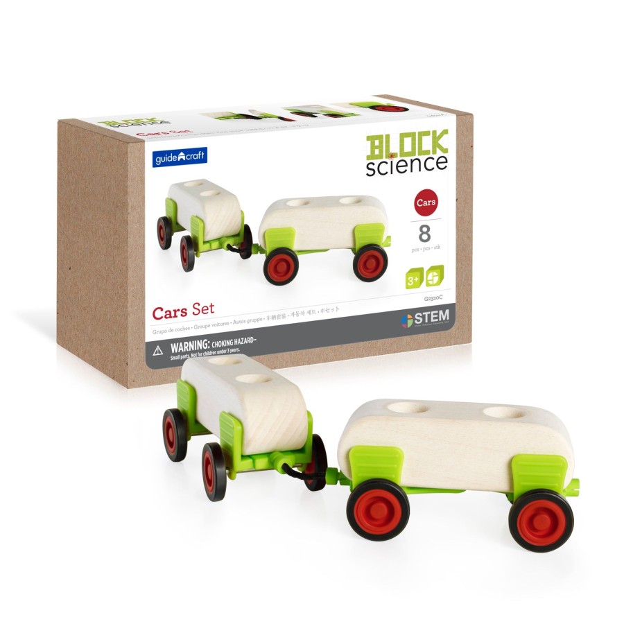 Educational Toys Guidecraft | Block Science Cars Set