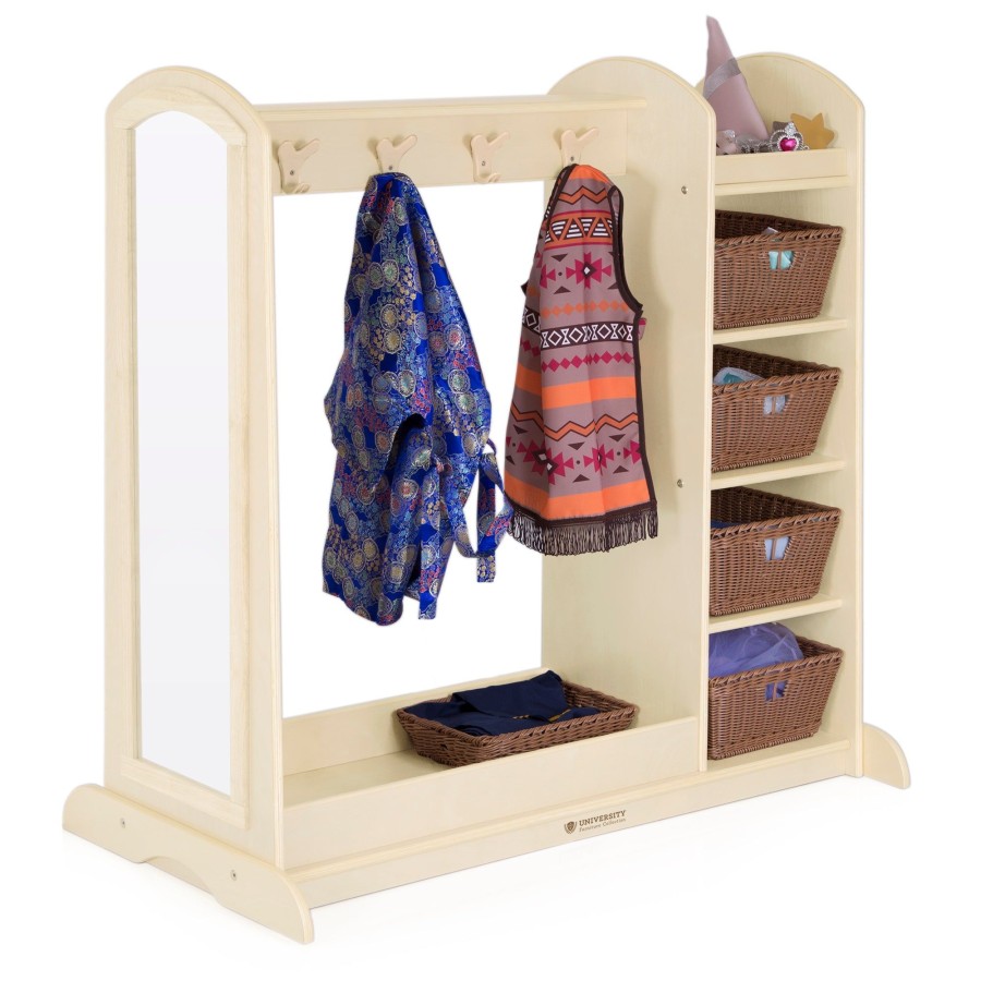 Kids' Furniture Guidecraft | Kids' Dress Up Storage With Bins