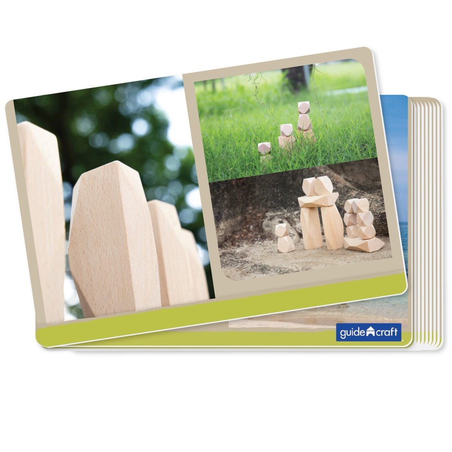 Educational Toys Guidecraft | Wood Stackers - Standing Stones