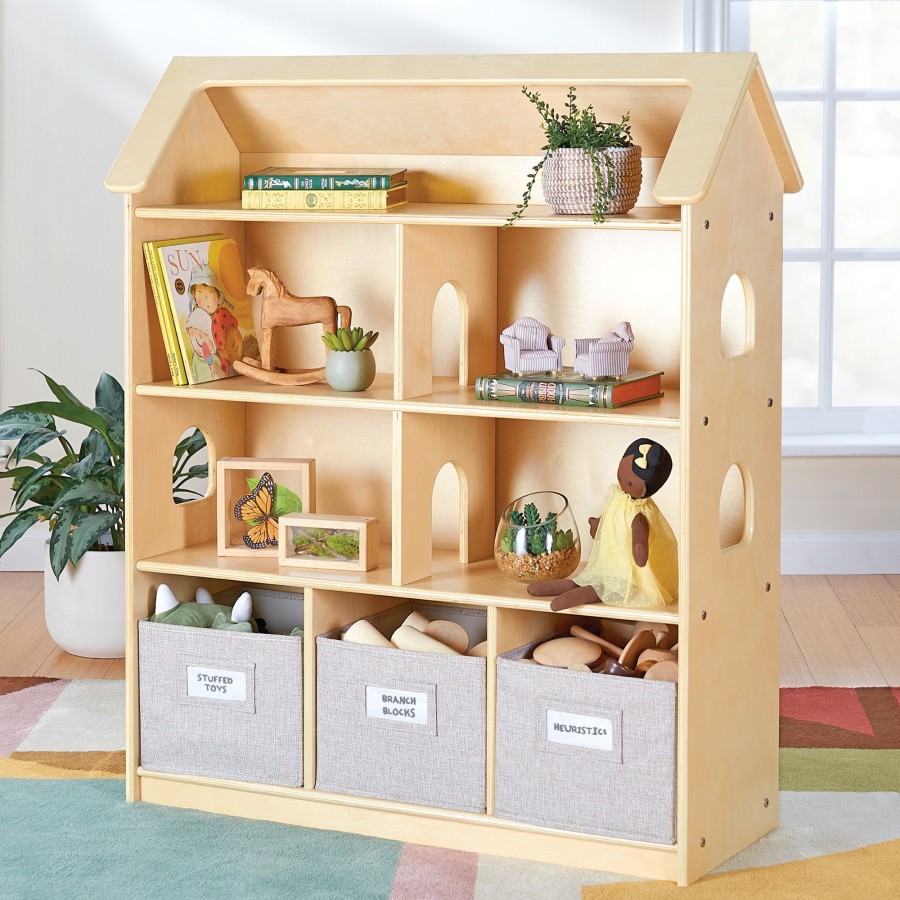 Kids' Furniture Guidecraft | Edq Dollhouse Bookcase