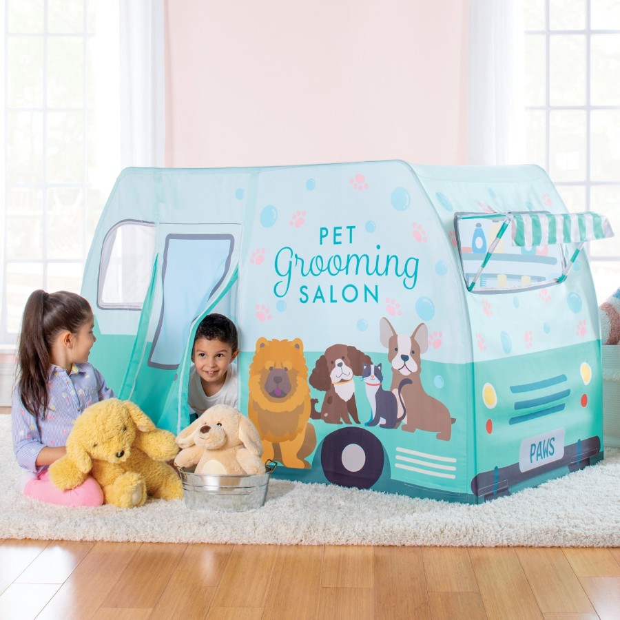 Kids' Furniture Guidecraft | Martha Stewart Kids' Pet Grooming Van Play Tent