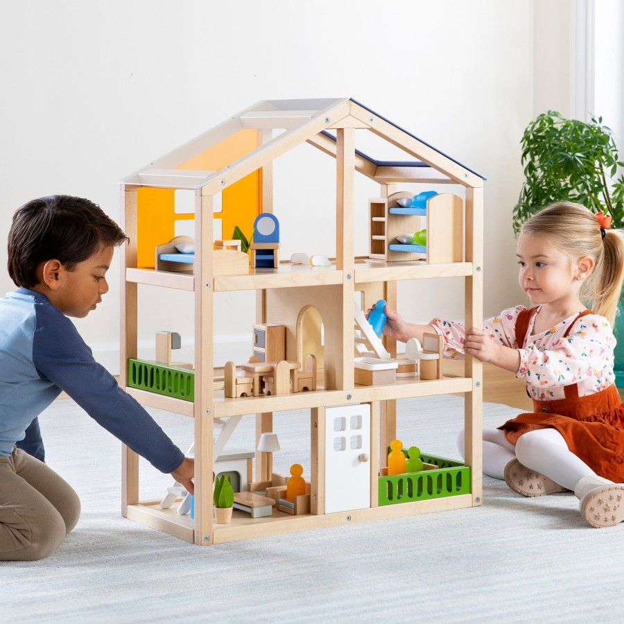 Educational Toys Guidecraft | Modern Home Dollhouse