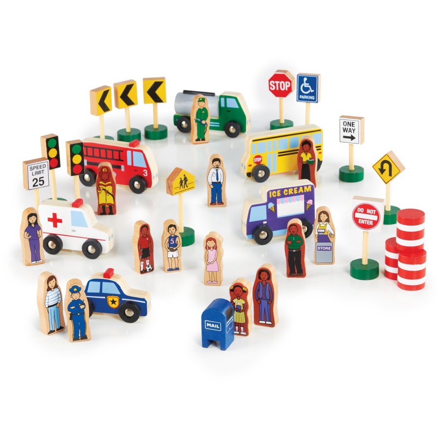 Educational Toys Guidecraft | Community & Roadway Essentials