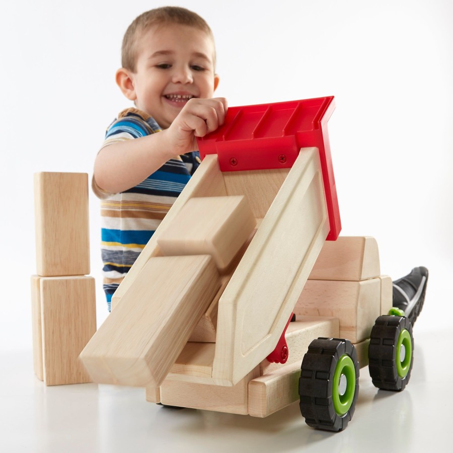 Educational Toys Guidecraft | Block Science - Big Dump Truck