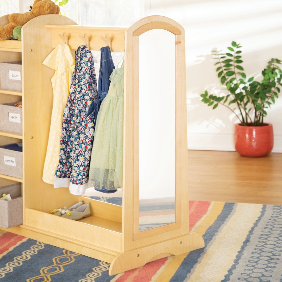 Kids' Furniture Guidecraft | Edq Dress Up Storage With Bins