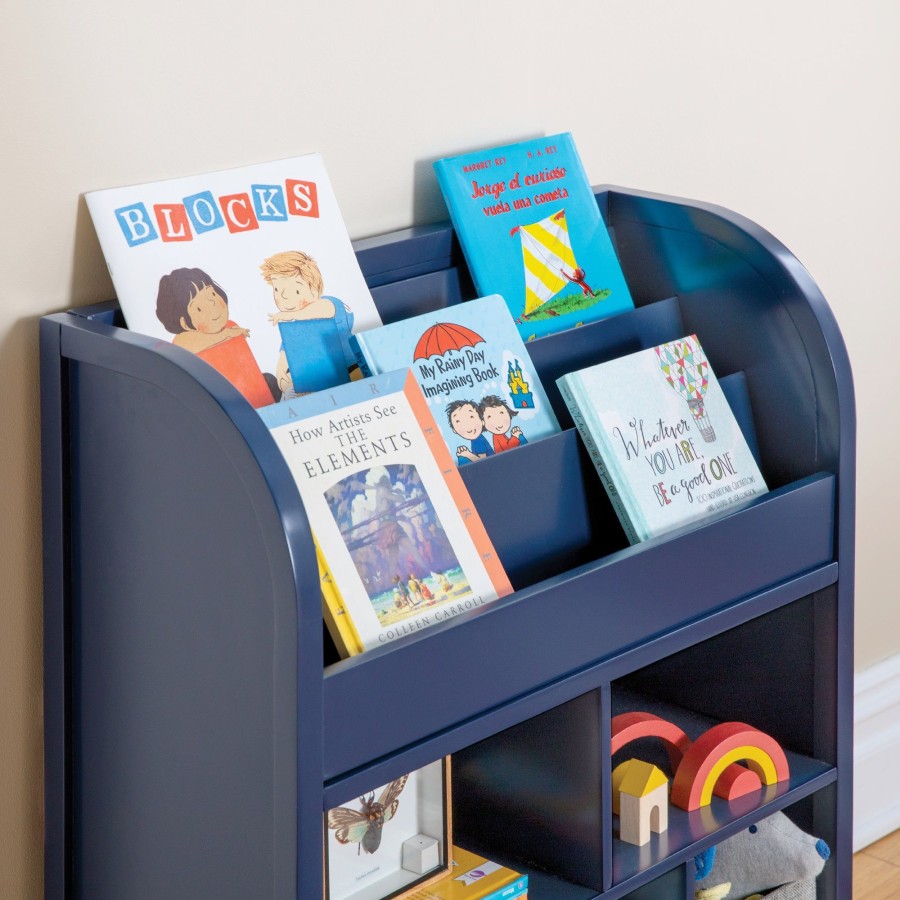 Kids' Furniture Guidecraft | Martha Stewart Kids' Jr. Book And Bin Browser With Bins