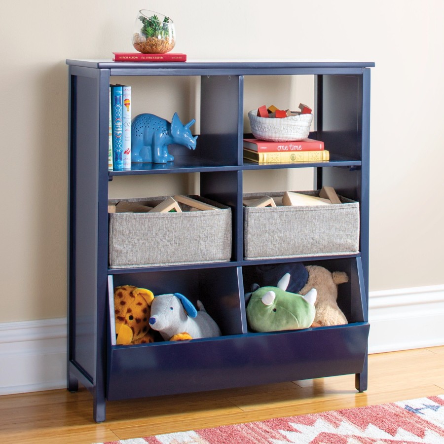 Kids' Furniture Guidecraft | Martha Stewart Kids' Jr. Toy Storage Organizer With Bins