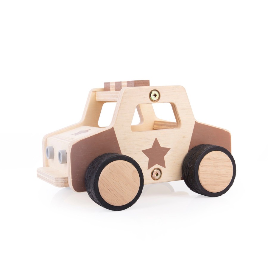 Educational Toys Guidecraft | Wooden Police Car