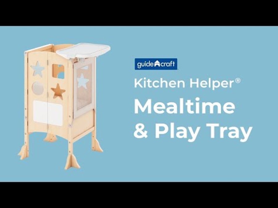 Kitchen Helper Guidecraft | Kitchen Helper® Mealtime And Play Tray