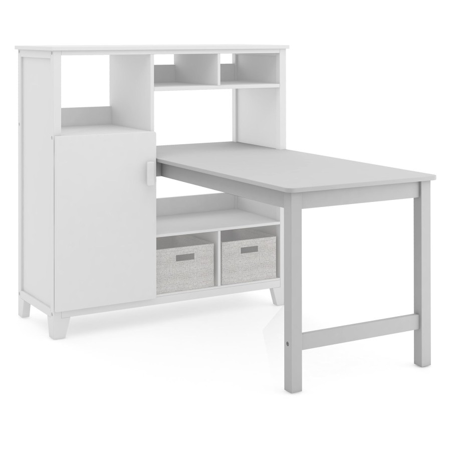 Kids' Furniture Guidecraft | Martha Stewart Living And Learning Desk Extension For Kids' Media System