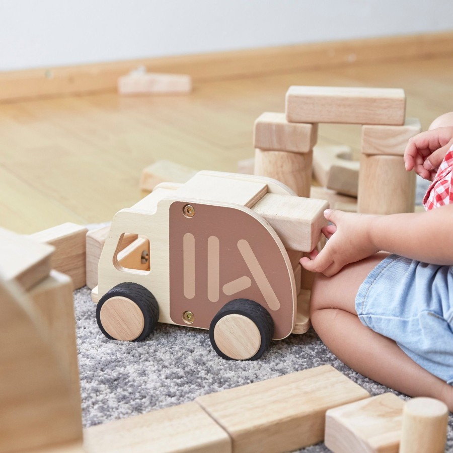 Educational Toys Guidecraft | Wooden Garbage Truck