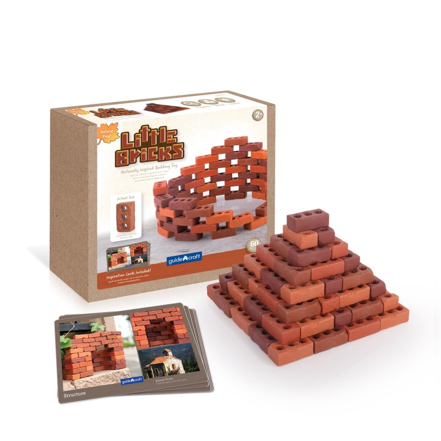 Educational Toys Guidecraft | Little Bricks - 60 Pc. Set