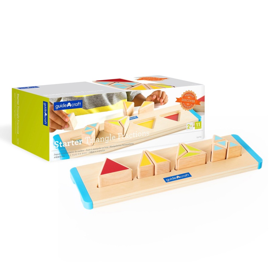 Educational Toys Guidecraft | Starter Triangle Fractions