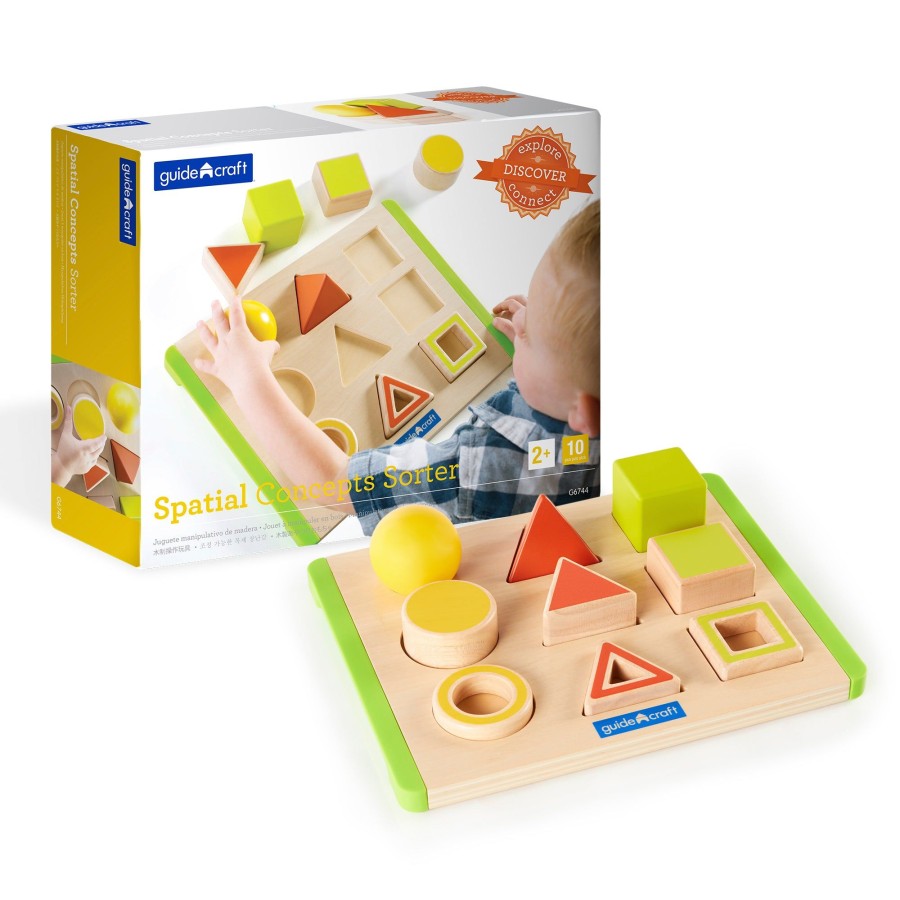 Educational Toys Guidecraft | Spatial Concepts Sorter