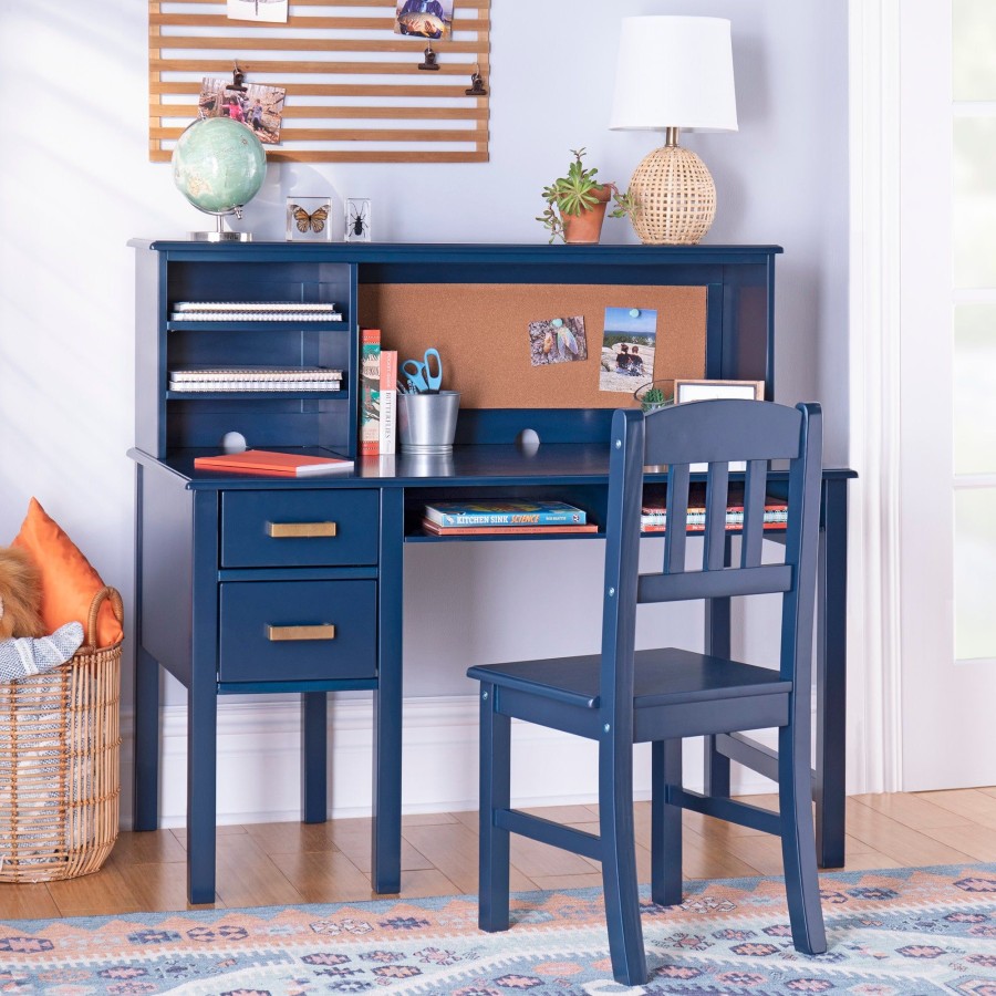 Kids' Furniture Guidecraft | Kids' Taiga Desk And Hutch