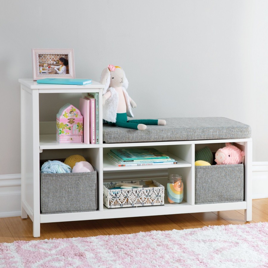 Kids' Furniture Guidecraft | Martha Stewart Kids' Jr. Reading Nook With Bins