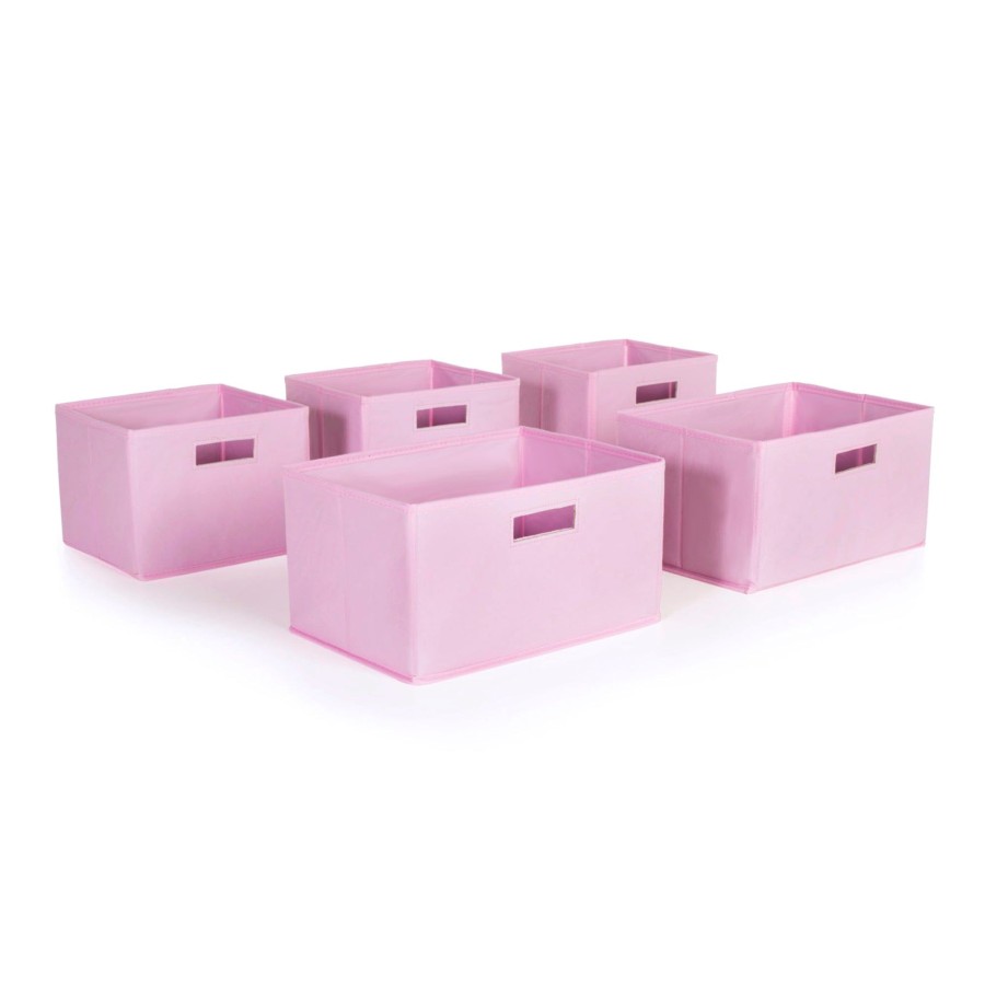 Kids' Furniture Guidecraft | Fabric Storage Bins - Set Of 5