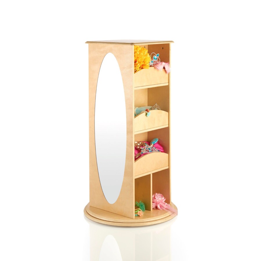 Kids' Furniture Guidecraft | Kids' Rotating Dress Up Storage Center