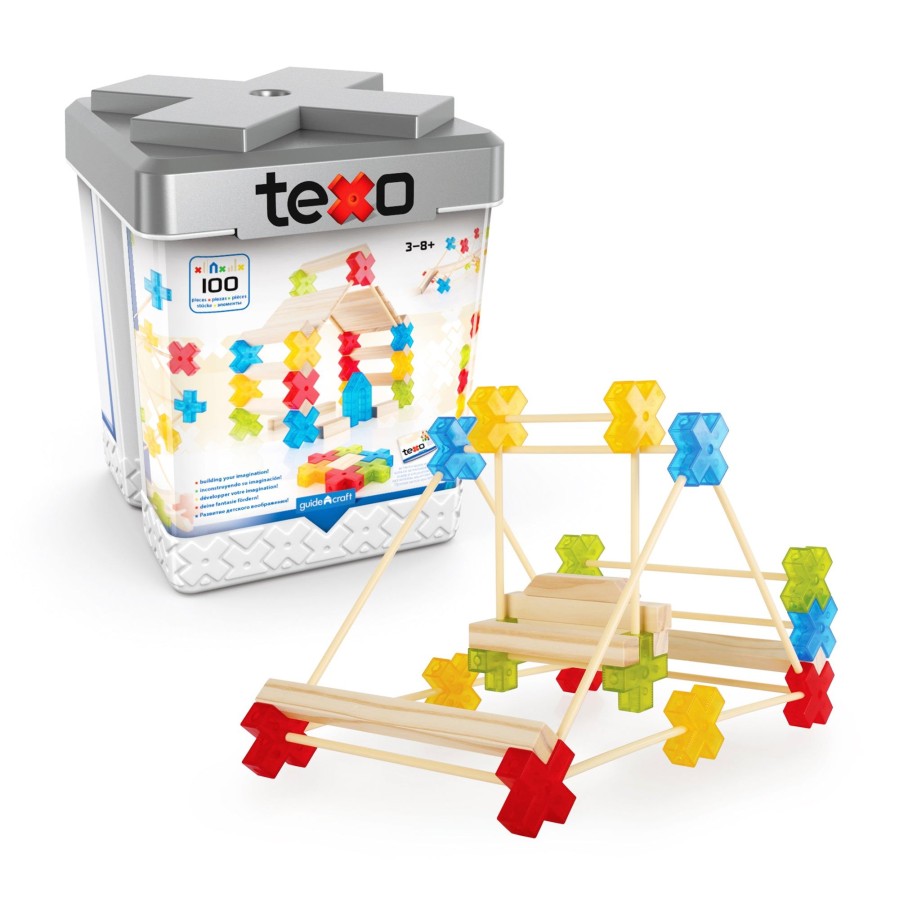 Educational Toys Guidecraft | Texo® - 100 Pc. Set