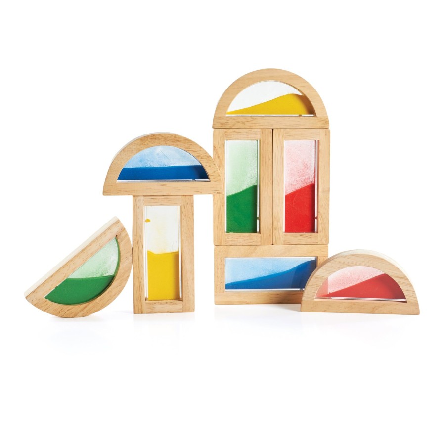 Educational Toys Guidecraft | Rainbow Blocks - Sand