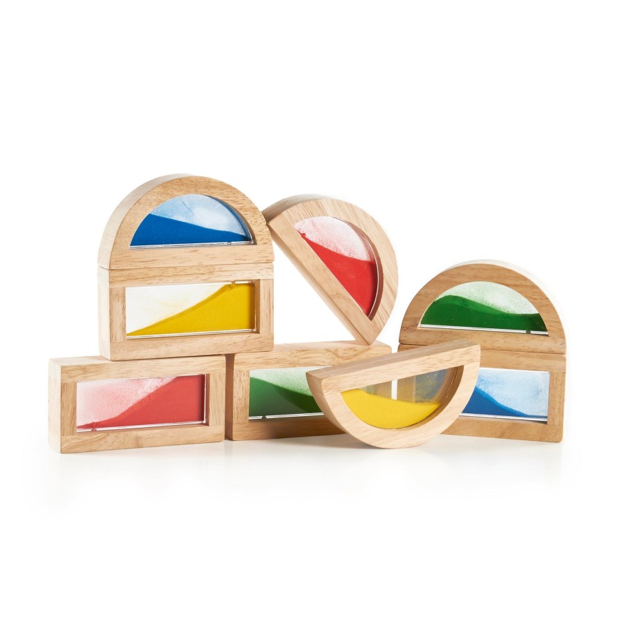 Educational Toys Guidecraft | Rainbow Blocks - Sand