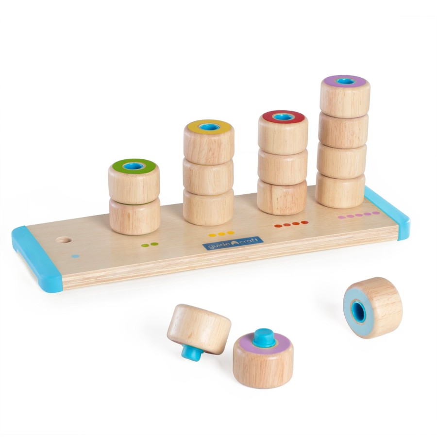 Educational Toys Guidecraft | Count And Stack Poppers