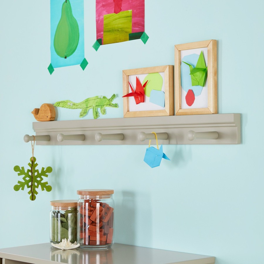 Kids' Furniture Guidecraft | Martha Stewart Crafting Kids' Peg Bar