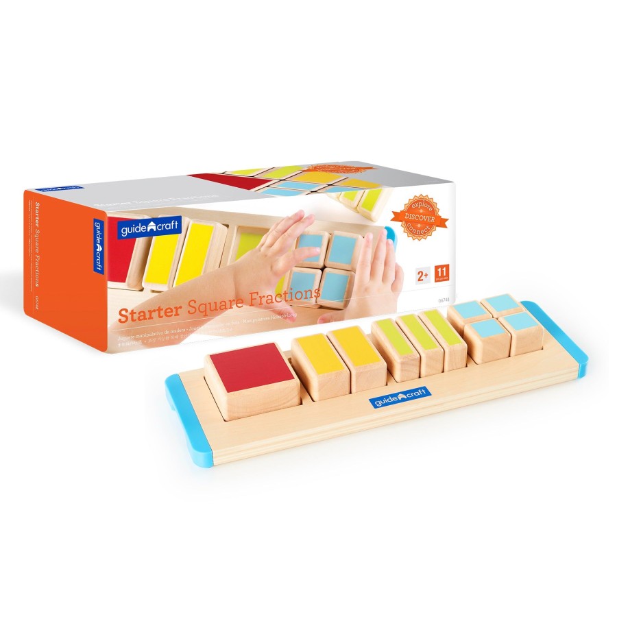 Educational Toys Guidecraft | Starter Square Fractions