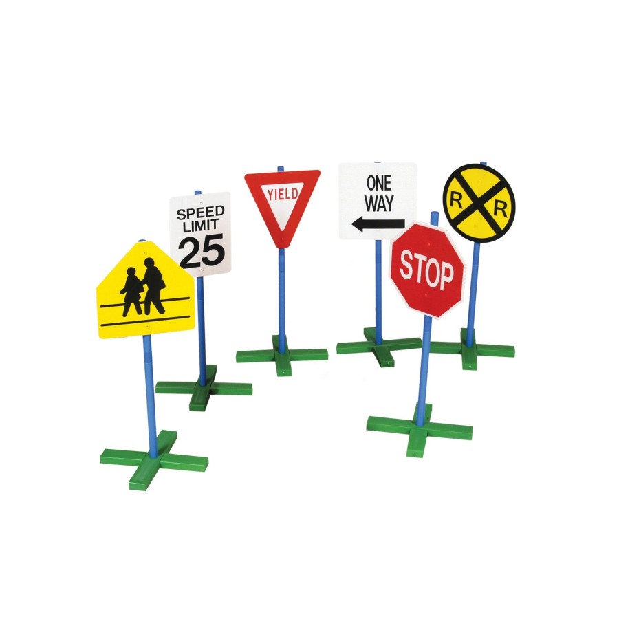 Educational Toys Guidecraft | Drivetime Signs - Set Of 6